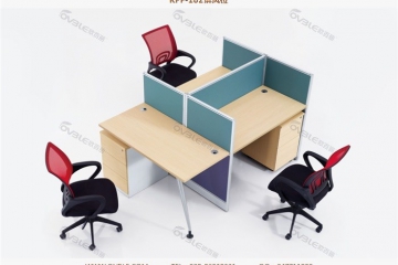 三人屏风位，办公隔断桌